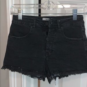 Black shorts